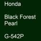 Preview: Honda, Black Forest Pearl, G-542P.